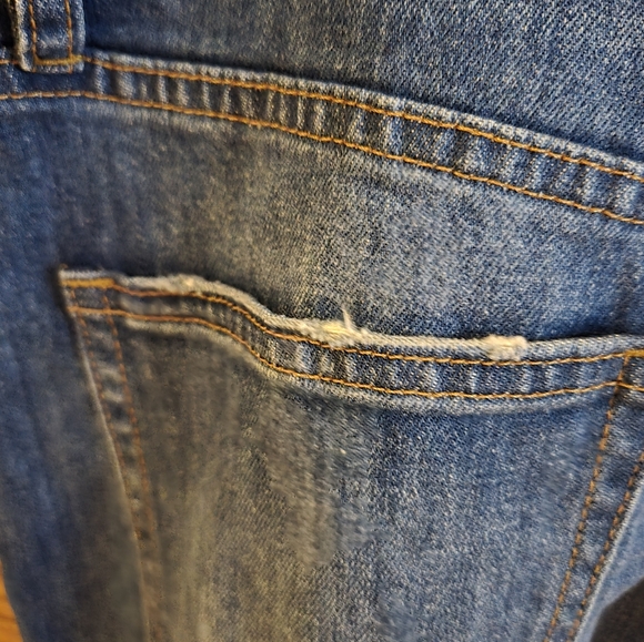 J. Crew Jeans 27p Button fly distressed skirt - Picture 6 of 8